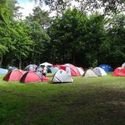 Zeltlager auf dem Bergturnfest 2013